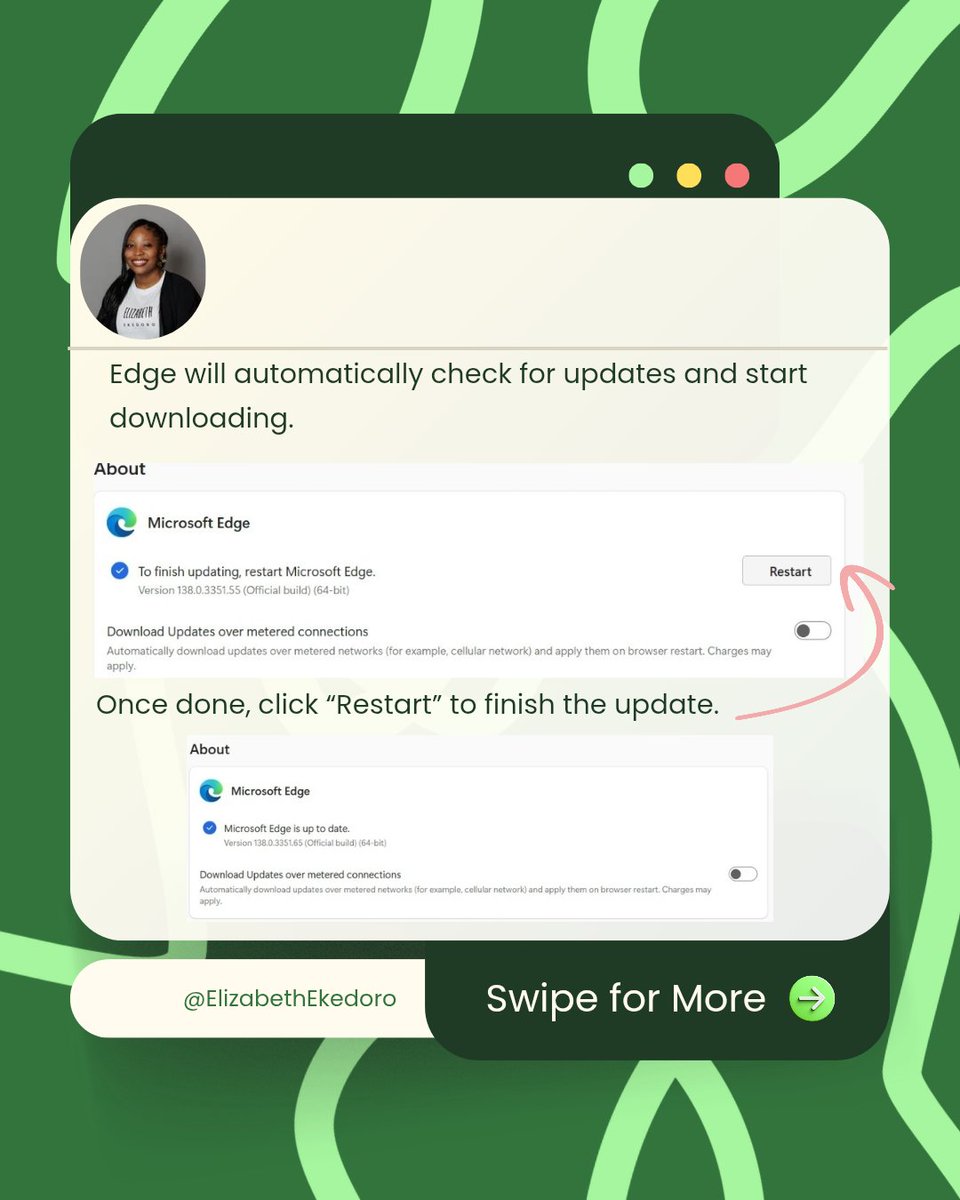 Important Security Alert for Microsoft Edge Users 🚨

A critical vulnerability in Microsoft Edge is actively being exploited by attackers.

A quick update can protect your device &amp; data.

Swipe through the carousel for simple, step-by-step instructions (takes less than 1 minute).