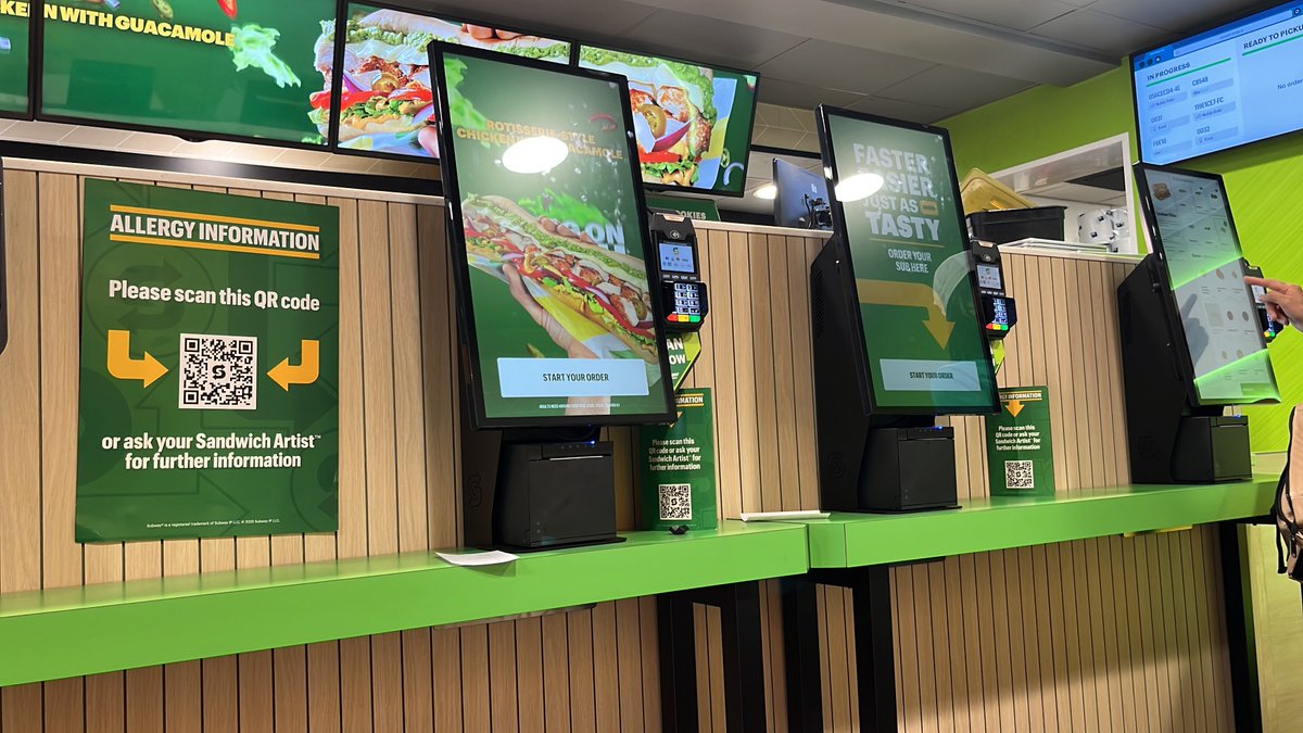Just because you can doesn’t mean you should 

<a href="/SUBWAY/">Subway®</a> have introduced those infernal self order screens.   SO much slower, much less options, and completely destroys any interaction with the staff

Customer service takes a dip…..and I can’t see anyone happy here about it.