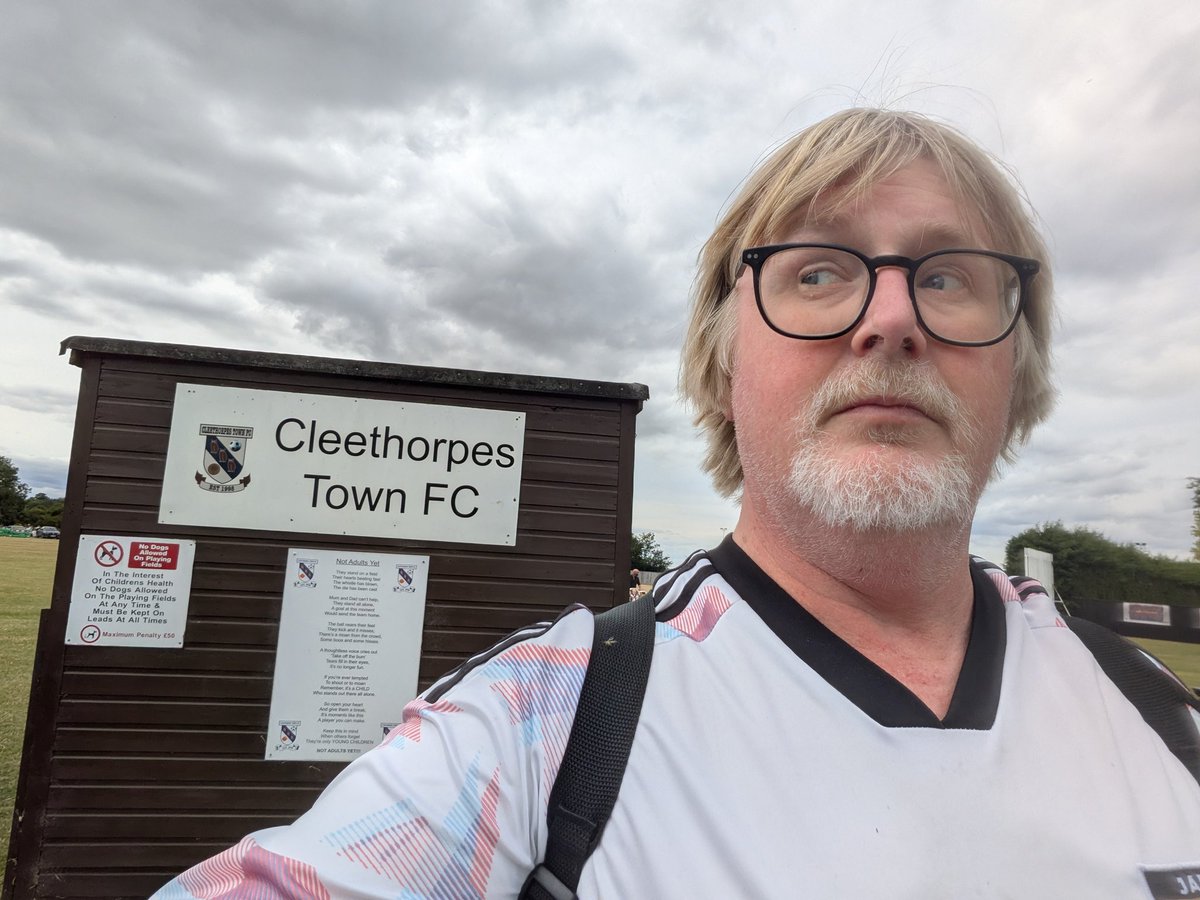 Cleethorpes Town v Grimsby Town. The Fisherman's Friendly