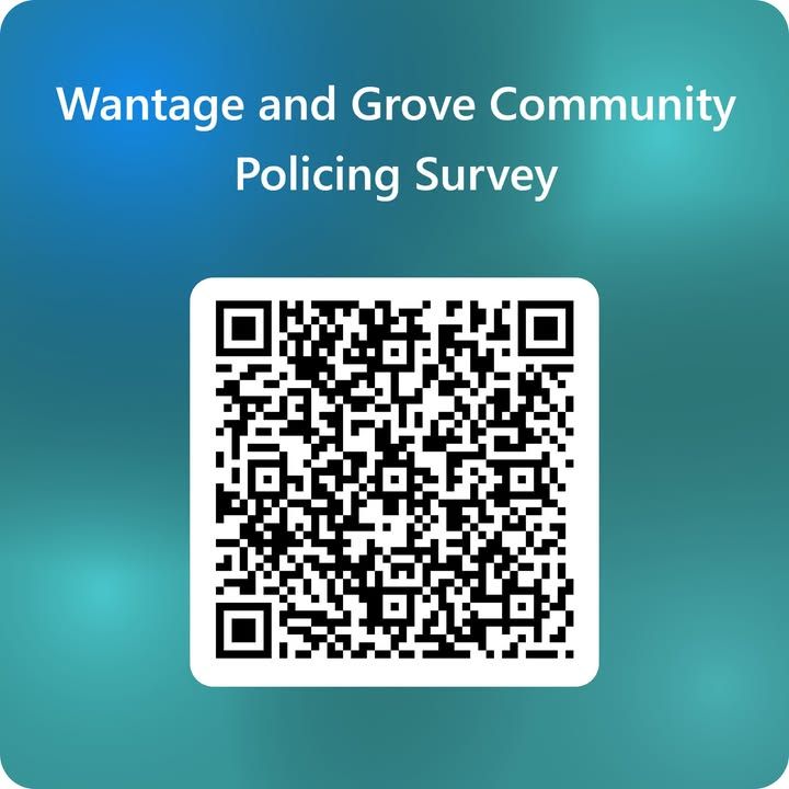 From @TVPSouthandVale
☁️ Nothing to do on this dull-weather day?

🚓 The Wantage &amp; Grove Neighbourhood Team will be at Snells Hall, East Hendred TODAY between 11:00 and 14:00!

✅ Come along to:

Meet your local neighbourhood policing team

Have your say on local issues

Get your