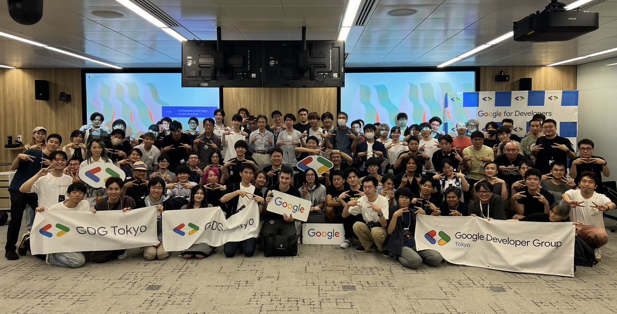 gdgtokyo's tweet image. 「Google I/O Extended Tokyo 2025」 にご参加いただきありがとうございました！
また次回の開催をお楽しみにお待ちください。

#gdgtokyo #ioextended