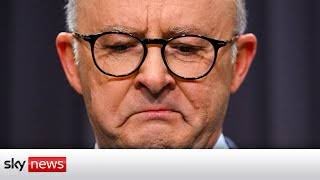 This dangerous psychopath fakes human emotion to get support but is all an act he see the Australian public as ants to be manipulated to suit his own twisted agenda.