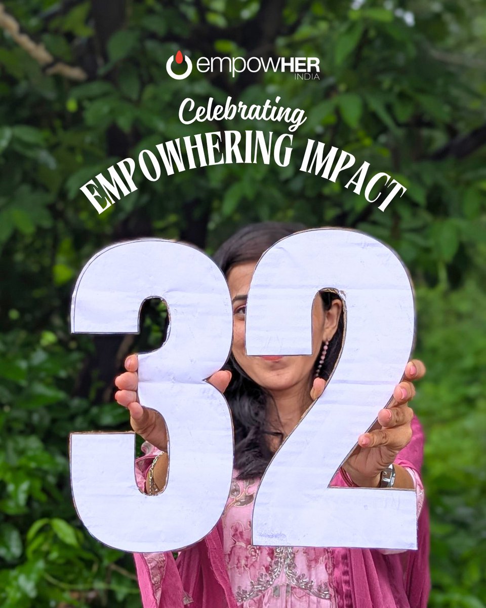 Today, as we mark 32 years of empowering change, we honour our founder, Nirbhay Jain's legacy, not just in memory, but in every girl who raises her voice, every village that stands taller, and every life transformed.
#32YearsOfImpact #empowHERing #empowHERIndia