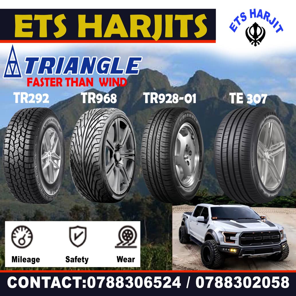 ETSHarjit's tweet photo. #ETSHarjit
#TriangleTire
Triangle Tyre for your Car available in Kigali , Rwanda

For Location Click on This Link : https://t.co/SxgE2Zrjzq https://t.co/9ufSE71QqW