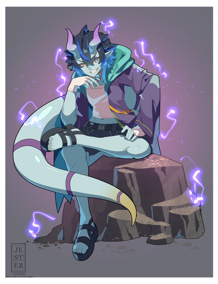 JesterNalagon's tweet image. Commission done! Thank you so much! @Nuickithefirst ⊂(•‿•⊂ )*.✧