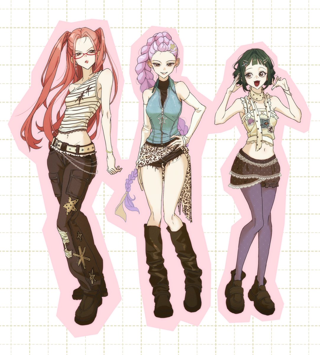 pyoha_'s tweet image. #kpopdemonhunters #huntrix 
와투케