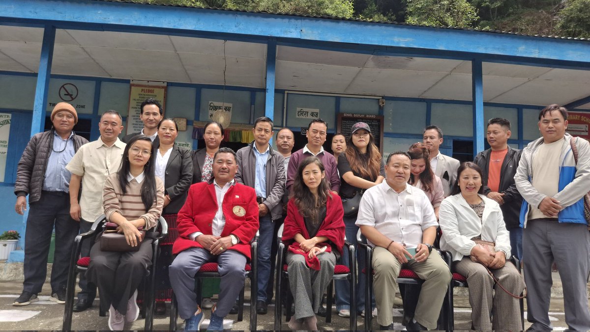 diprotawang's tweet photo. On 4th July 2025, @NamgyalAngmo (IAS), @dctawang conducted an extensive visit to several villages under Kyidphel Circle to review developmental progress and assess tourism potential in the region.
Interacting with #GaonBurahs,#PRI members, and locals, she addressed grassroots concerns and encouraged community participation in governance.
At local schools, she inspired students to pursue their dreams with hard work and dedication.
She also reviewed key infrastructure projects including roads, water supply, and healthcare facilities—stressing the need for timely completion and transparent execution.
Emphasizing sustainable tourism and livelihood enhancement, DC Tawang reiterated the administration's commitment to inclusive and impactful development.
#Tawang #Development #SustainableTourism #GrassrootsGovernance #DCInAction #ArunachalPradesh #StudentInspiration