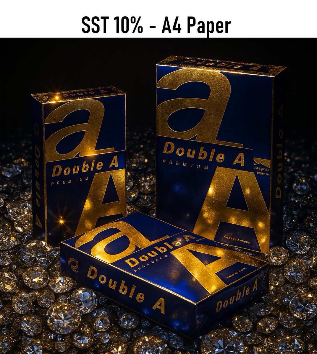 Contoh barangan mewah bukan keperluan asas yang tak diguna 85% Rakyat.

Dulu kertas putih cukai 0%, kini kena 10% SST bawah Madani.