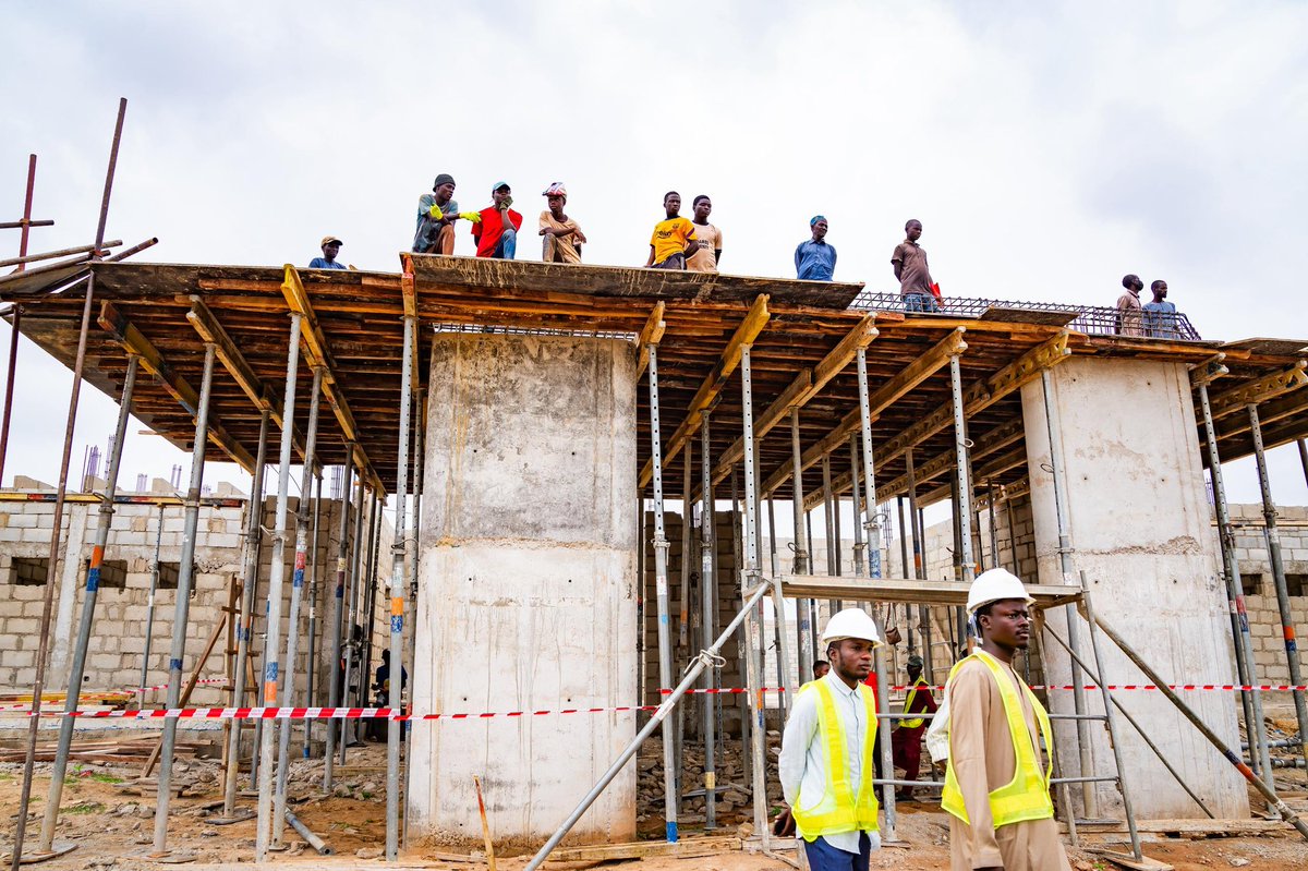 Khalil Halilu (@kshalilu) on Twitter photo Glad to see progress at the SETI construction site <a href="/BUK_Nigeria/">Bayero University Kano</a> in Kano. I commend the developer for the speed and standards being maintained
Just four months ago, alongside HM <a href="/FmstNg/">FMIST Nigeria</a> <a href="/ChiefUcheNnaji/">HM Uche Geoffrey Nnaji</a> we broke ground here to empower young Nigerians through AI, green tech, and Glad to see progress at the SETI construction site <a href="/BUK_Nigeria/">Bayero University Kano</a> in Kano. I commend the developer for the speed and standards being maintained
Just four months ago, alongside HM <a href="/FmstNg/">FMIST Nigeria</a> <a href="/ChiefUcheNnaji/">HM Uche Geoffrey Nnaji</a> we broke ground here to empower young Nigerians through AI, green tech, and