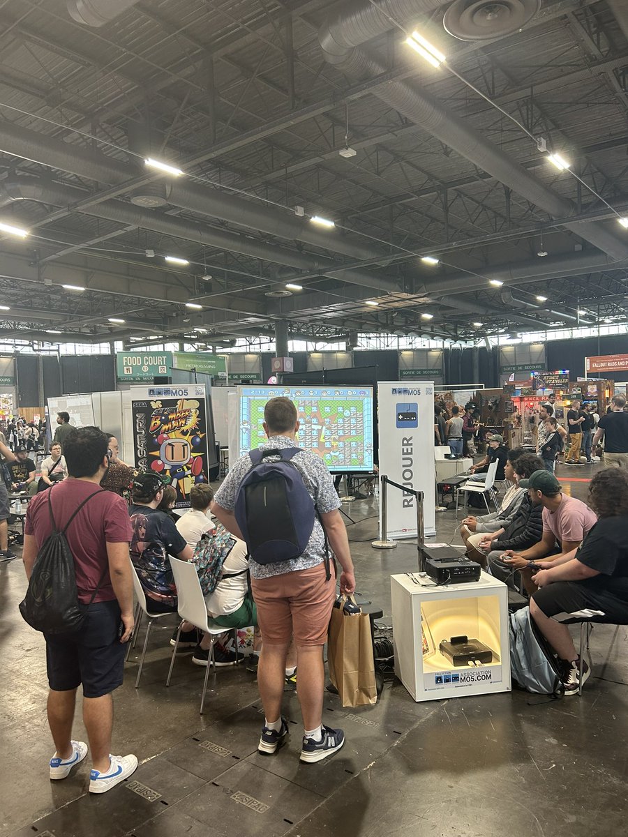 Association MO5 (@assomo5) on Twitter photo On vous rappelle que <a href="/Rumblepad/">Jamirosystem</a> animera un concours sur Bomberman à 14H sur notre stand de la <a href="/japanexpo/">Japan Expo ⛩🗼</a> 🎁
Excellent entrée en matière pour le tournoi Bomberman de demain 13h30 sur la scène Také présenté par <a href="/Shinkendo/">Kendo</a> Venez sur notre stand pour vous inscrire à ce tournoi💣 🏆 On vous rappelle que <a href="/Rumblepad/">Jamirosystem</a> animera un concours sur Bomberman à 14H sur notre stand de la <a href="/japanexpo/">Japan Expo ⛩🗼</a> 🎁
Excellent entrée en matière pour le tournoi Bomberman de demain 13h30 sur la scène Také présenté par <a href="/Shinkendo/">Kendo</a> Venez sur notre stand pour vous inscrire à ce tournoi💣 🏆