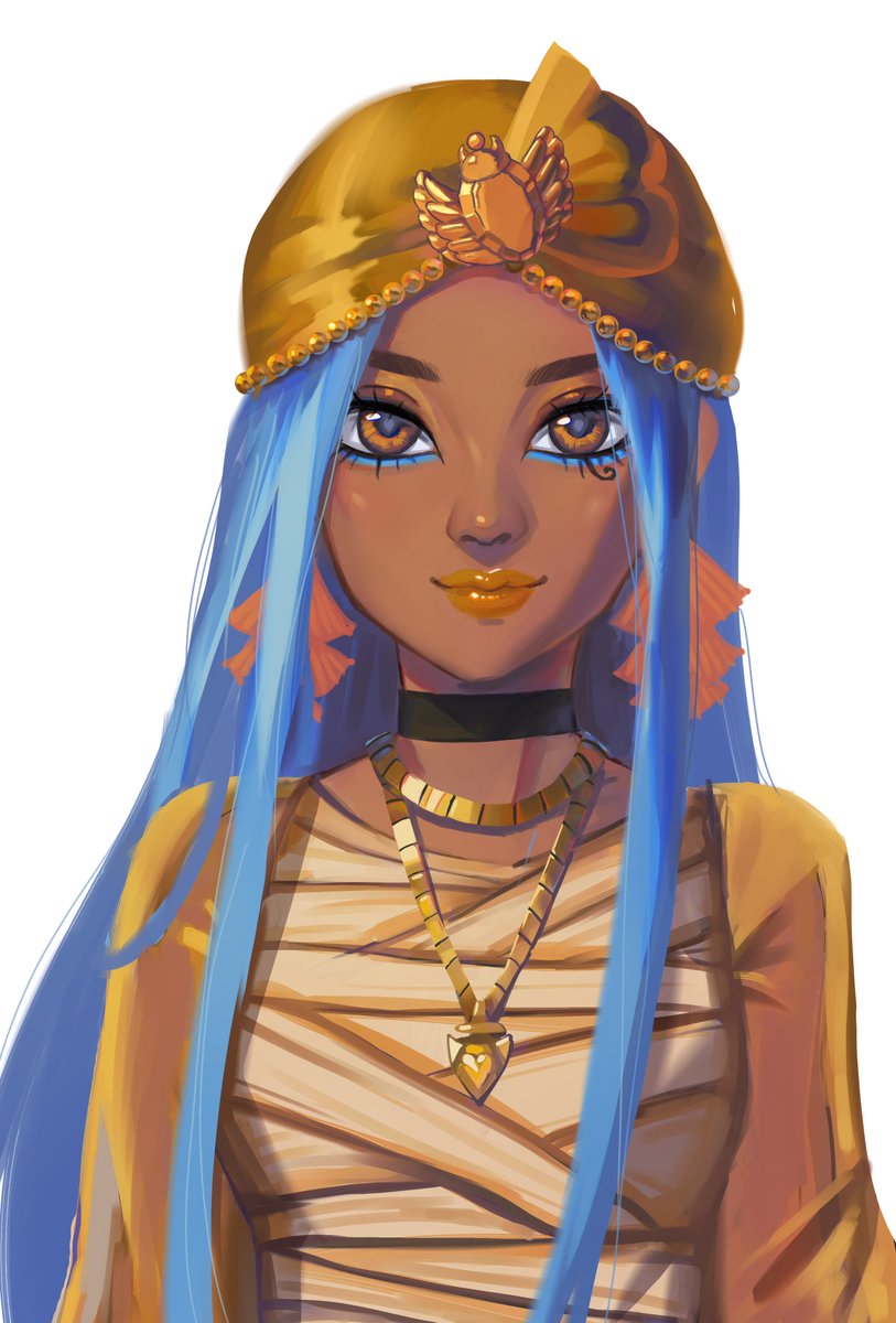 tac_jade's tweet photo. Cleo de nile #monsterhigh https://t.co/LvTPzqtP7p