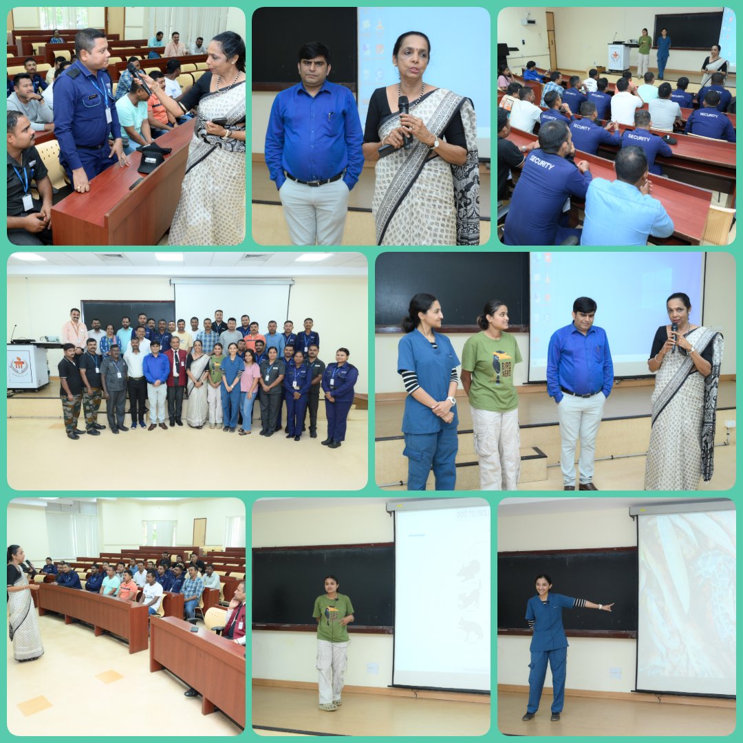 A training workshop on managing animal-related issues was held for MAHE security guards,by DSA MAHE  led by One Nature – Animal Welfare Club.
Promoting humane care &amp; safer campuses.
📍 KMC Interact GD
📅 30.06.2025
🕒 2:30–4:30 PM
#MAHECares #AnimalWelfare #OneNatureMAHE #SDG15