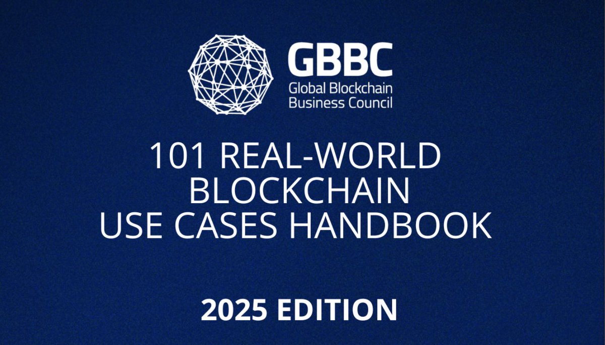 mdoorfard's tweet image. #Blockchain in Real life?!
The @GBBCouncil has just released a new handbook featuring 101 real-world Blockchain use cases; from the #Tokenization of financial products, to tracking & tracing commodities.
Download the report here: downloads.ctfassets.net/so75yocayyva/2…