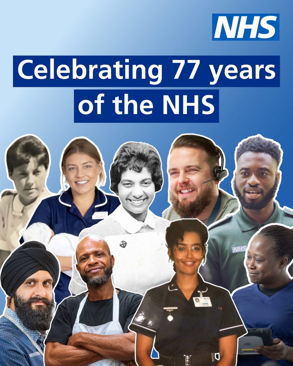 Happy birthday NHS. Thank you to all the staff across the UK that work tirelessly to improve the lives of patients everyday.
#proud #happybirthdayNHS #proudtoworkinNHSYICB