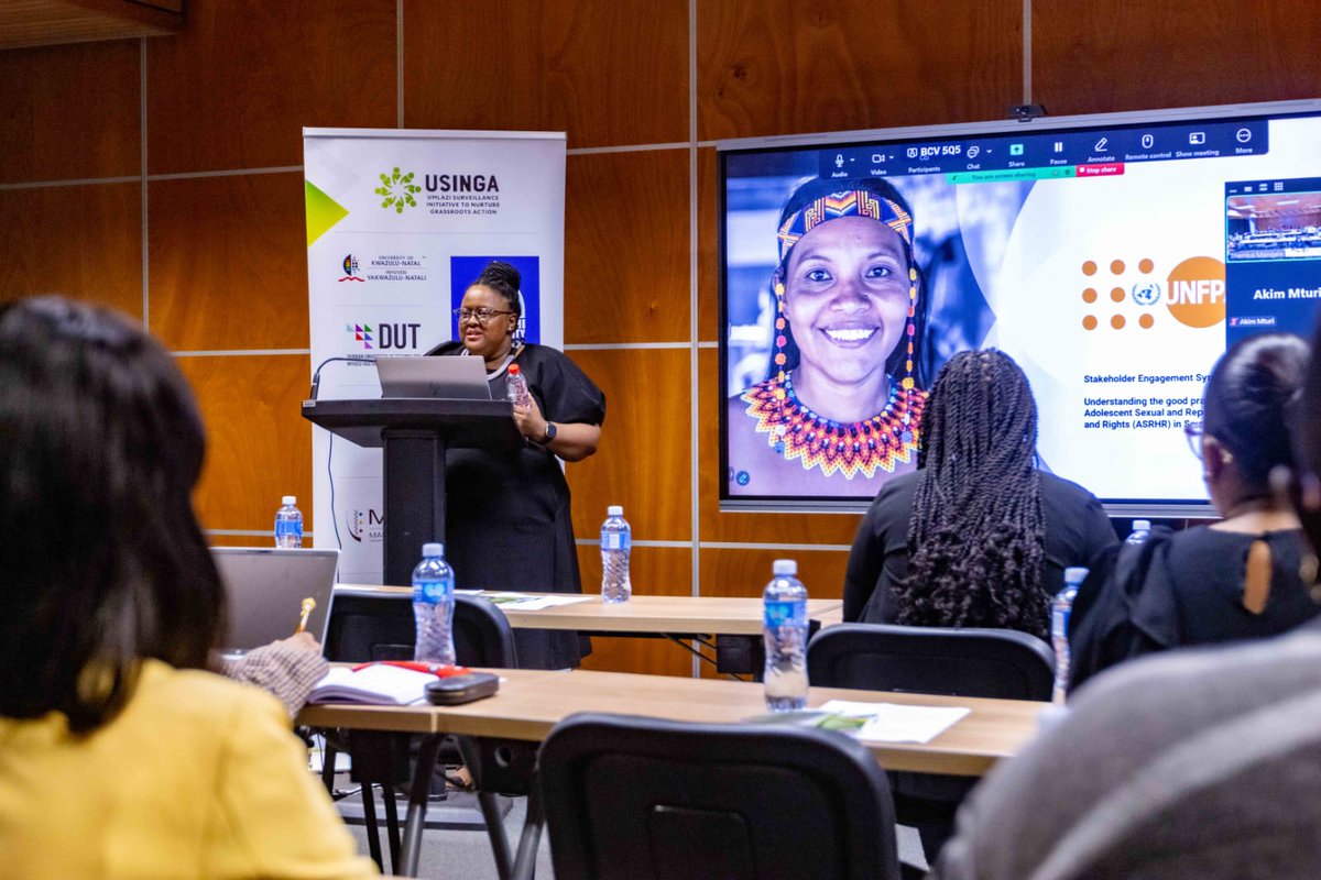USINGA_'s tweet photo. On July 3, 2025, UKZN, USINGA, ARISE, and the Population Council hosted a dynamic hybrid symposium tackling adolescent sexual and reproductive health in South Africa. 🌍
🔗 https://t.co/LnDLT9luM8
#UKZN #USINGA #POPULATIONCOUNCIL #SRHR https://t.co/MkRt3mOfvm