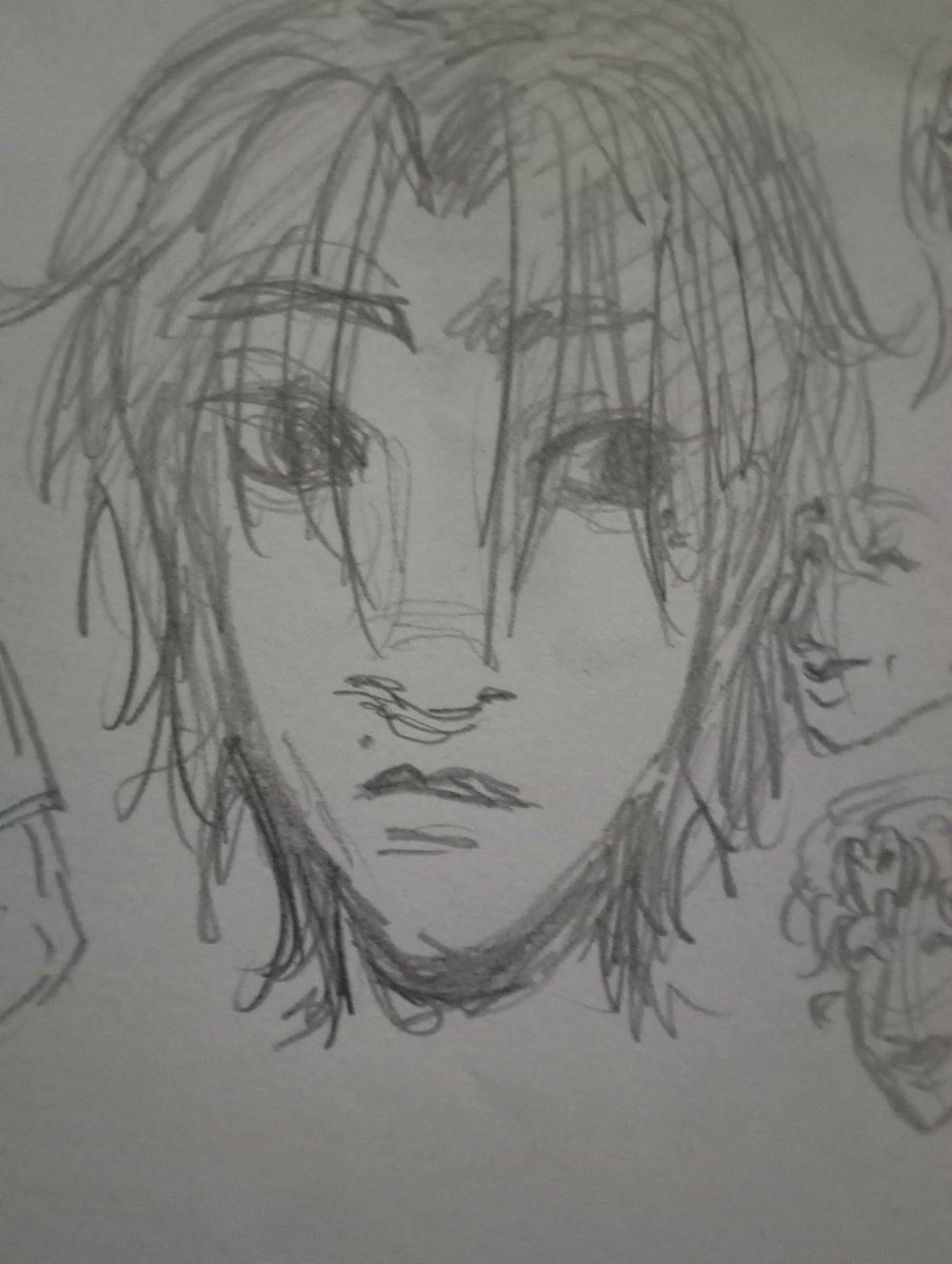 guidetoastro's tweet image. I'm thinking did I have ever actually drawn Tim with longer hair before
