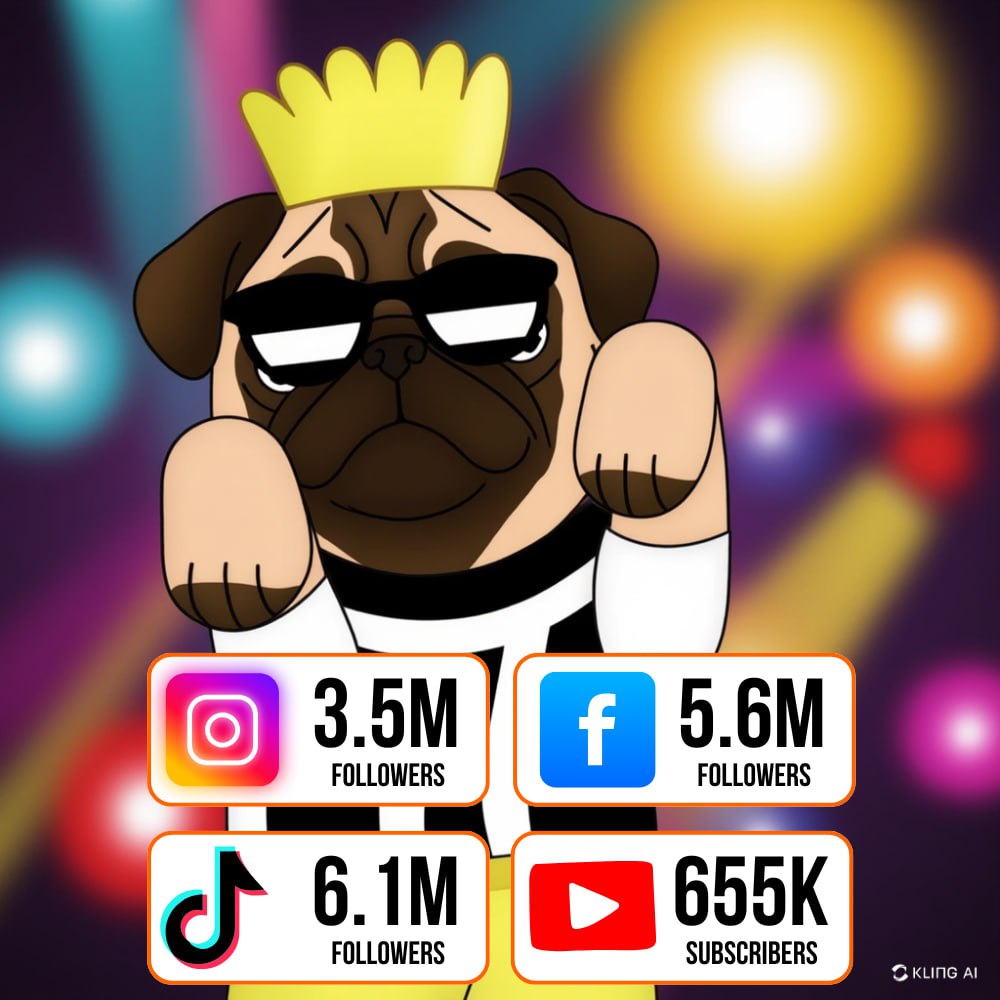 dougonErc20's tweet photo. With over 18 million followers across his social media and well over 1 Billion Facebook video views, Doug The Pug is one of the world's most famous and most followed dogs. 

#Dougthepug #Pug #Eth https://t.co/KAD43TC4EM