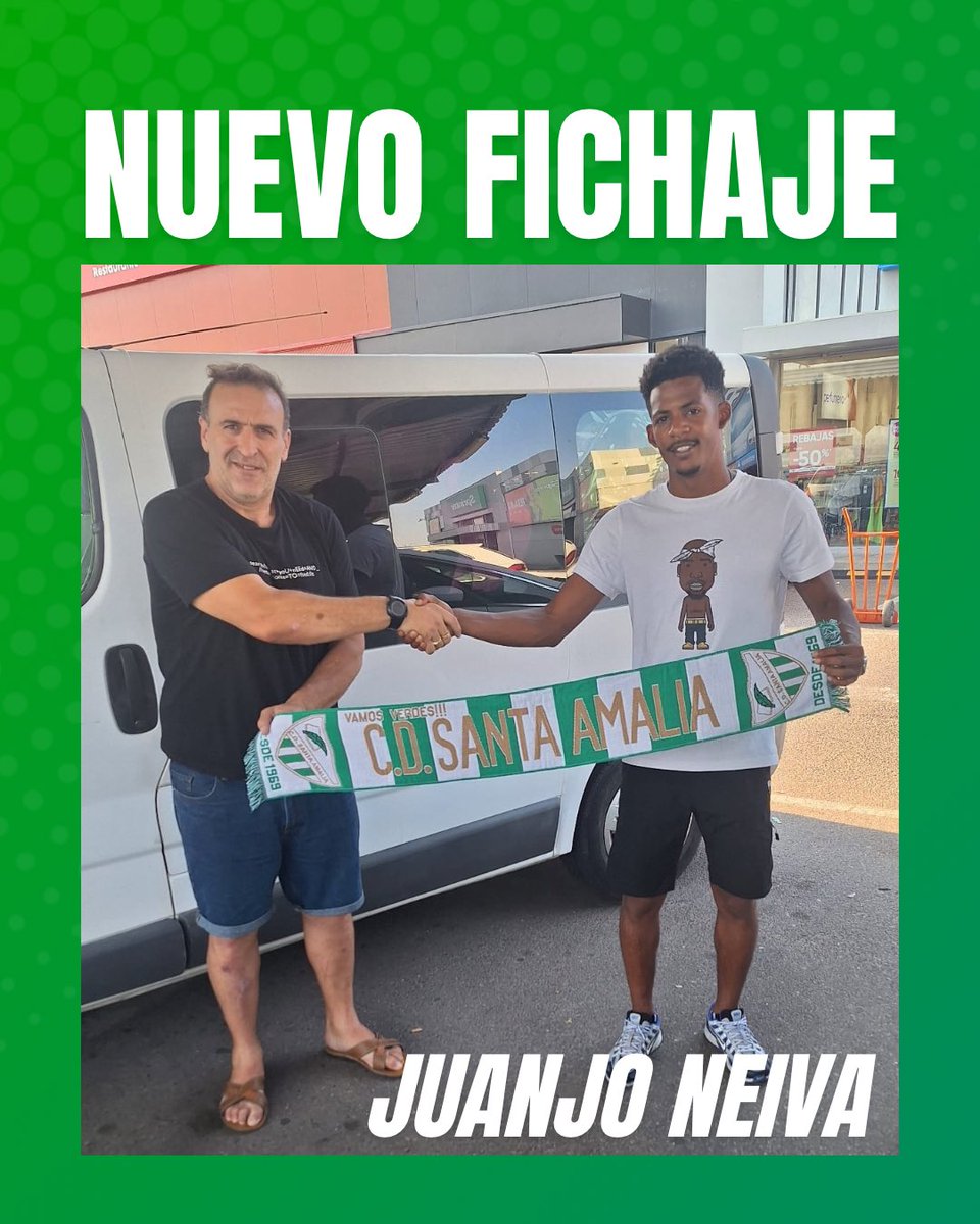 📣FICHAJE📣

El CLUB DEPORTIVO SANTA AMALIA y Juanjo Neiva han llegado a un acuerdo para que el jugador se incorpore al club la siguiente temporada

⚽️Lateral derecho procedente del Castuera

Te deseamos muchísima suerte Neiva

VAMOS VERDES