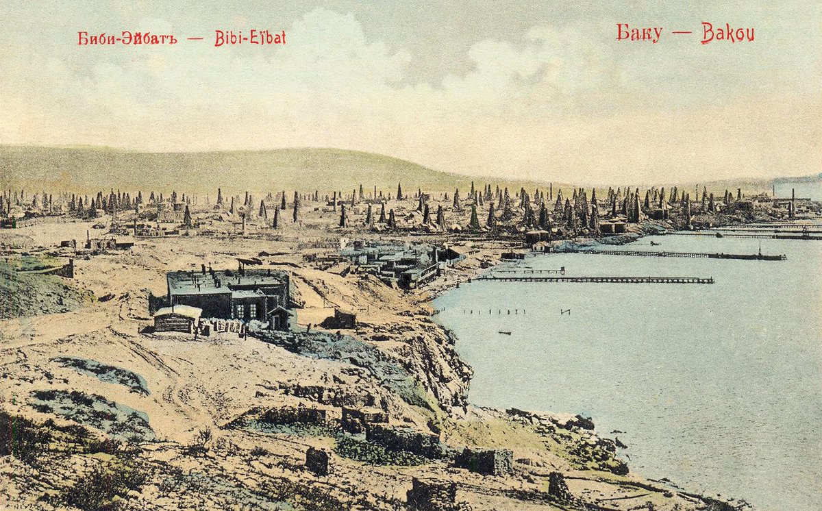 ganinasirov's tweet photo. #Oil postcards from #Baku https://t.co/BrEXsxjTP2