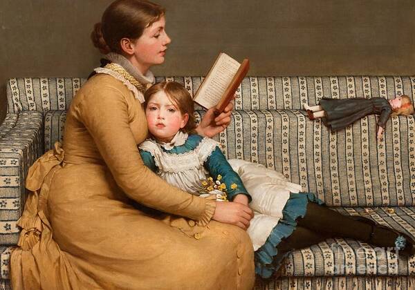 "Literature is the safe and traditional vehicle through which we learn about the world and pass on values from one generation to the next. Books save lives." – Laurie Anderson

🎨 George Dunlop Leslie
#booksandart #literature #literacy