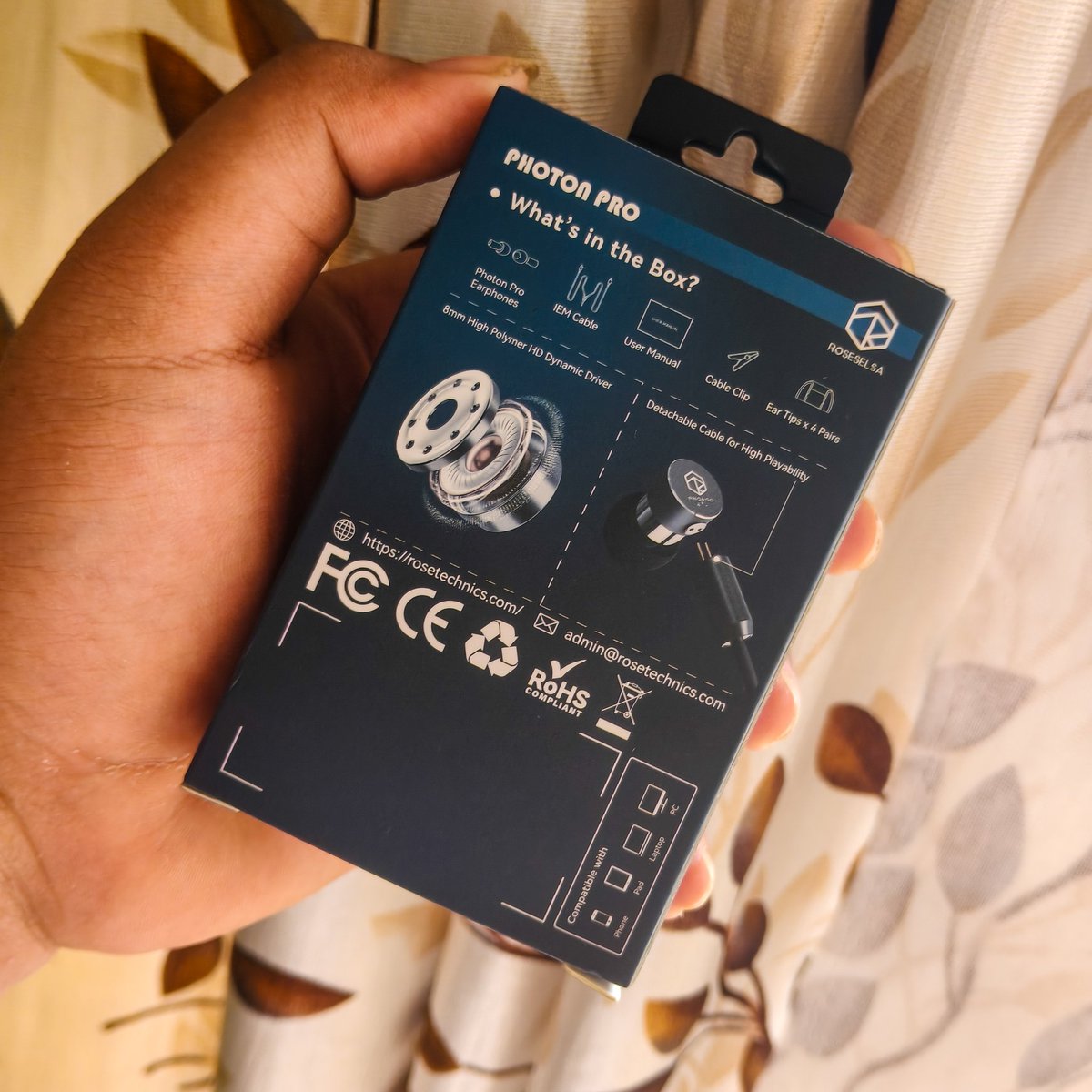 Rishabh Negi (@yourbrorishabh) on Twitter photo I'm doing the giveaway of the all new Roseselsa Photon Pro IEM to one lucky winner!
Participation Conditions:
1. Follow <a href="/YourbroRishabh/">Rishabh Negi</a>
2. Like and repost this post
3. Tag two friends in the comments.
I'll announce the winner after 10 days ☺️. I'm doing the giveaway of the all new Roseselsa Photon Pro IEM to one lucky winner!
Participation Conditions:
1. Follow <a href="/YourbroRishabh/">Rishabh Negi</a>
2. Like and repost this post
3. Tag two friends in the comments.
I'll announce the winner after 10 days ☺️.