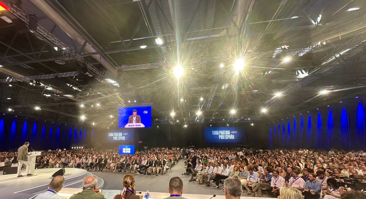 Toni Martín (@toni_miglesias) on Twitter photo Interviene <a href="/JuanMa_Moreno/">Juanma Moreno</a> en el #21congresonacional del Partido Popular. #TomaPartidoPorEspaña Interviene <a href="/JuanMa_Moreno/">Juanma Moreno</a> en el #21congresonacional del Partido Popular. #TomaPartidoPorEspaña