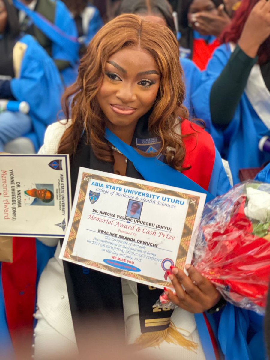 Dr_Okwuchi's tweet photo. This is the Lord’s doing, it is marvelous in our eyes❤️

After 8+ years of hard work, diligence, resilience, commitment, sleepless nights and prayers, I am glad to announce that I have been fully inducted into the Medical and Dental Council of Nigeria, as a Medical Doctor❤️❤️🥹🙏 https://t.co/Fs0WJiyFrE