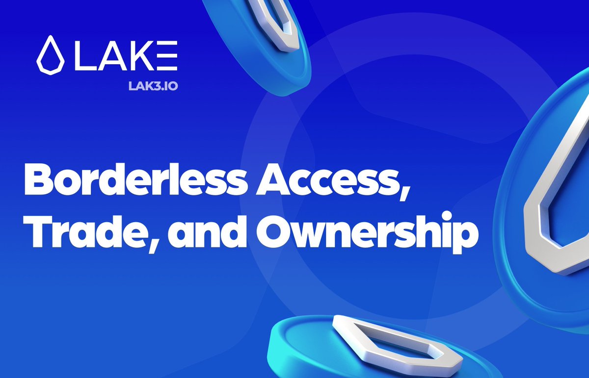 lake_lak3's tweet image. With Digital Water, LAKE is offering you Real, Premium Spring Water in a Digitalized format for Borderless Access, Trade, and Ownership 🌐🚀 

Powered by the LAK3 token, it bridges Real World Asset (RWA) and Web3 to redefine Water as a Strategic, Global Asset Class 📈💧

#RWA…