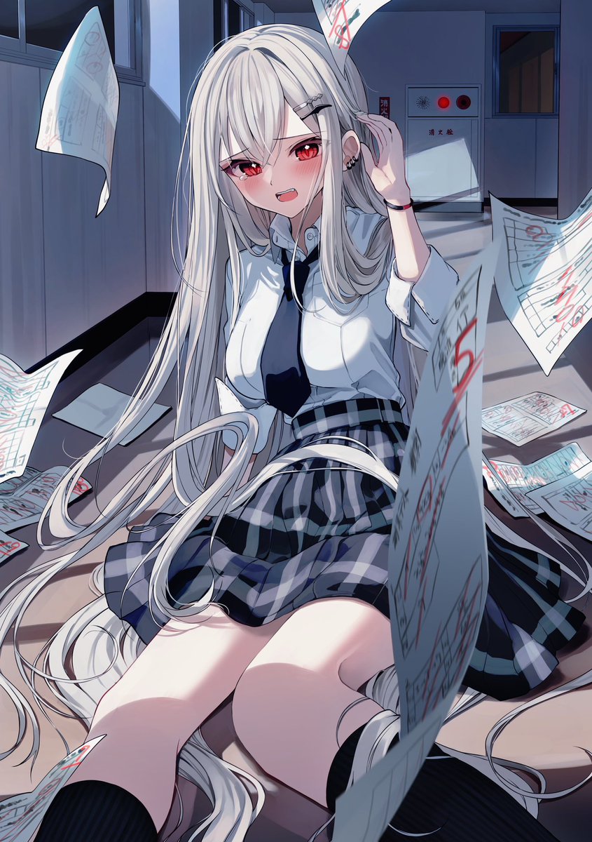 人間世界に溶け込もうと頑張る吸血鬼ちゃん