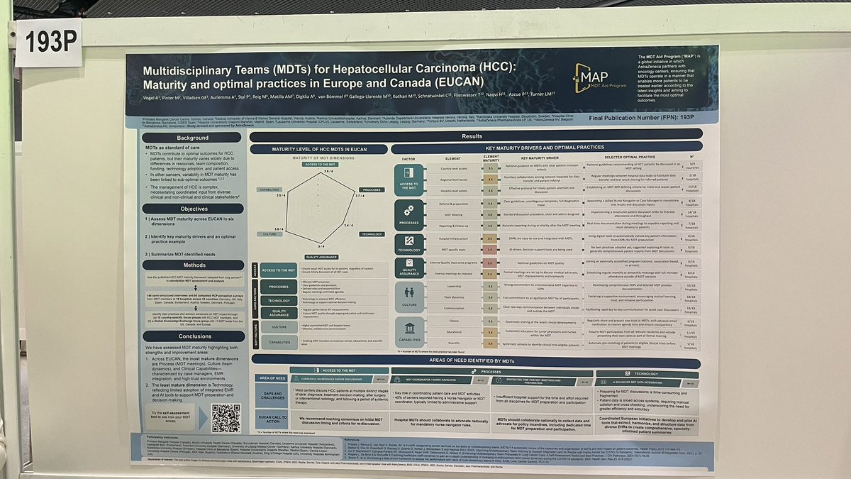 Angela Lamarca (@drangelalamarca) on Twitter photo My selection of posters for #HCC from <a href="/myESMO/">ESMO - Eur. Oncology</a> #ESMOGI25
👀Biomarkers for AtezoBev
🌍Lots of RWD presented
🤝MDT is paramount
#ESMOAmbassadors My selection of posters for #HCC from <a href="/myESMO/">ESMO - Eur. Oncology</a> #ESMOGI25
👀Biomarkers for AtezoBev
🌍Lots of RWD presented
🤝MDT is paramount
#ESMOAmbassadors