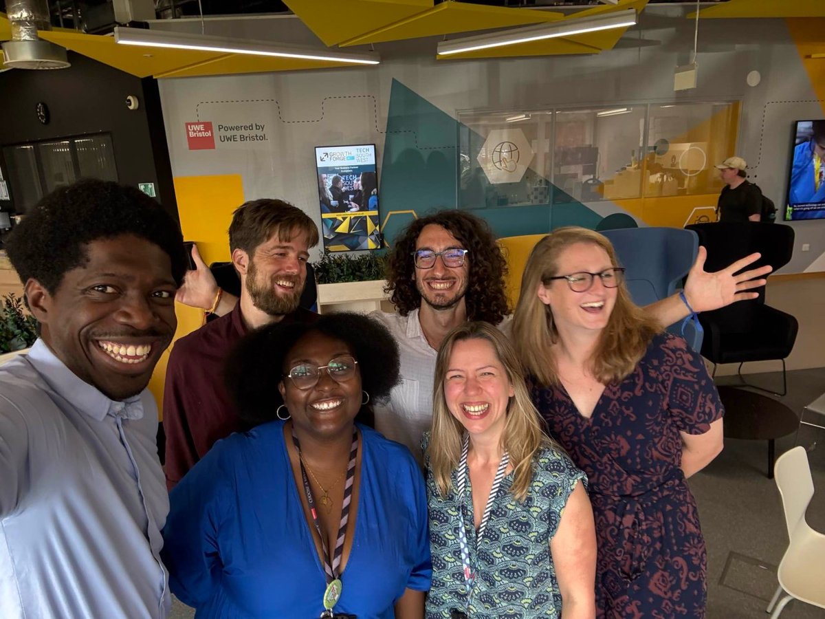 Dr Alison Diaper (@alisondiaper) on Twitter photo Congratulations to the LEAP Hub South West and Wales team <a href="/BristolUni/">University of Bristol</a> and partners for organising a brilliant Festival of Digital Health.
leap-hub.ac.uk/festival-of-di…
As you can see we had an unexpectedly fun time...! Congratulations to the LEAP Hub South West and Wales team <a href="/BristolUni/">University of Bristol</a> and partners for organising a brilliant Festival of Digital Health.
leap-hub.ac.uk/festival-of-di…
As you can see we had an unexpectedly fun time...!