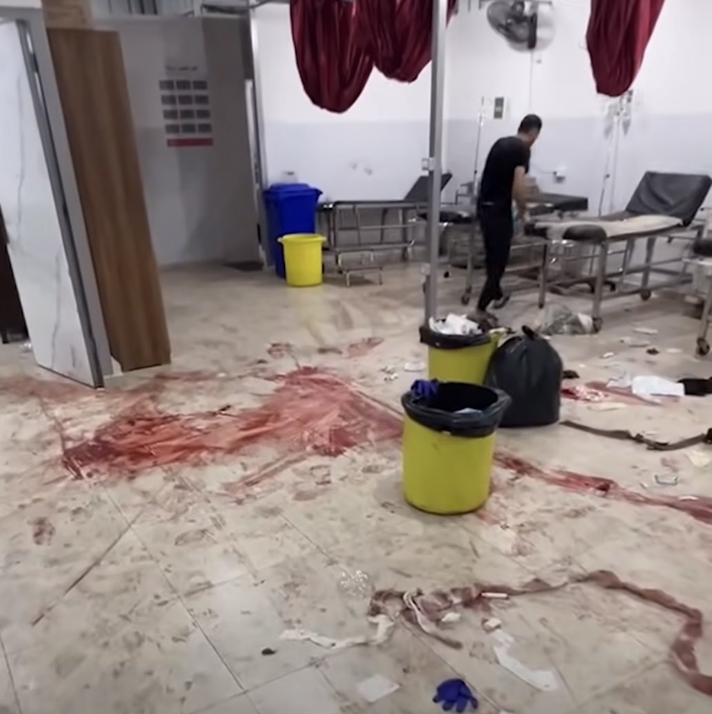 . <a href="/PeterHain/">Peter Hain</a> - well said! 

If only this was just red paint!
#Gaza