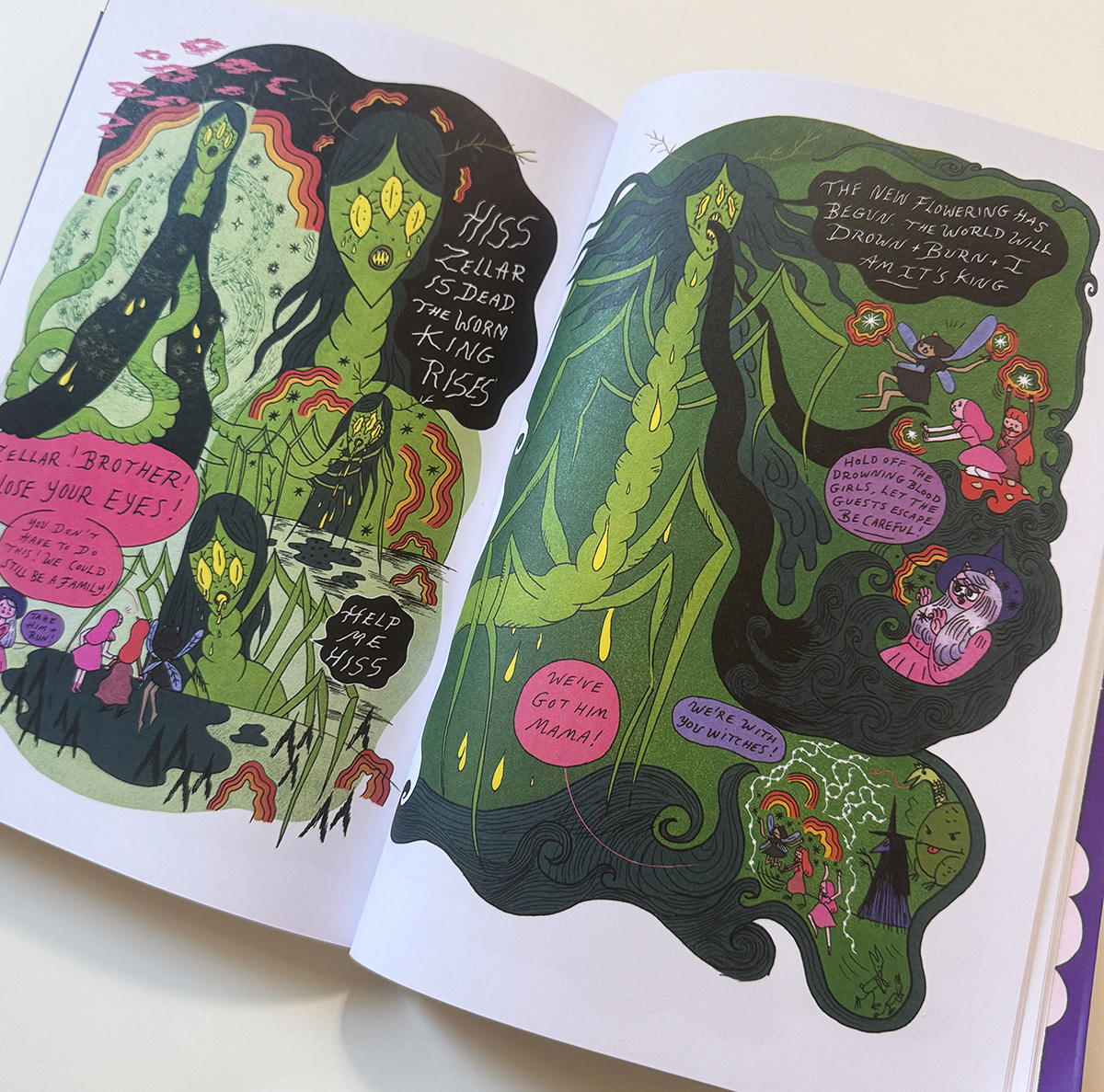 "My favorite comic artist is back with my favorite subject . . . a witch! Thank you, Donya, for always reminding me of the joy and magic of making comics." 
- <a href="/Junko_Mizuno/">Junko Mizuno 水野純子</a>, Pure Trance

Don't delay! Back your copy of The Witch's Egg today:

kickstarter.com/projects/avery…