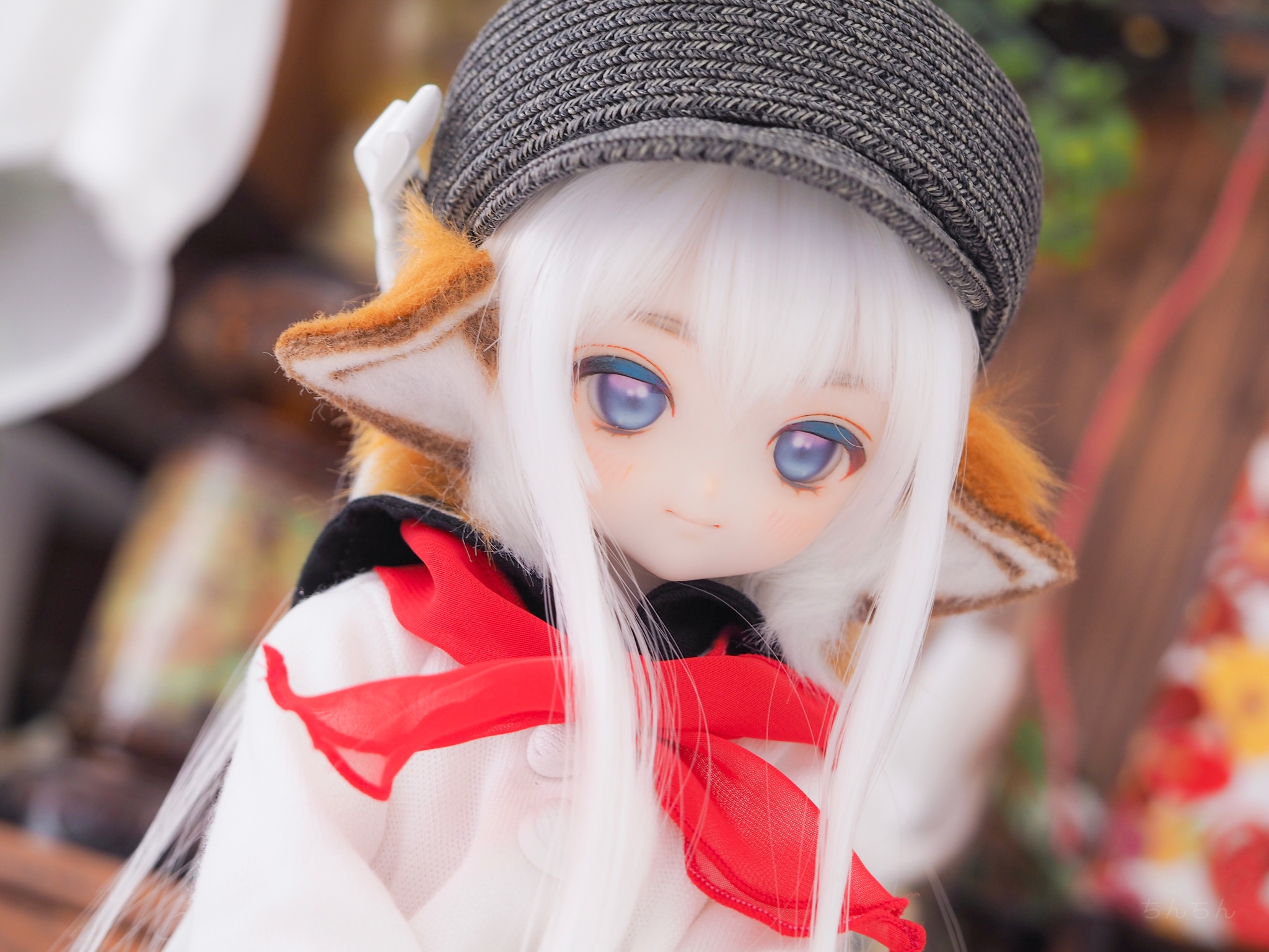 大助くん風♡カスタム　いちごミルクちゃん 久しぶりの大助くんカスタム🩷 雪だるまみたいに、ふわふわで