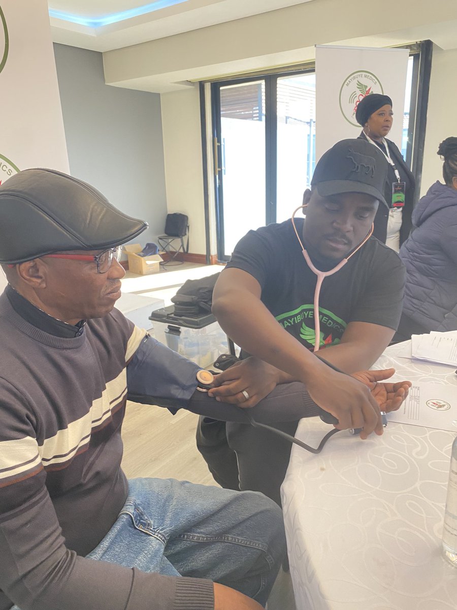 InnohChauke's tweet image. As part of the commitment to the Mayibuye Consultation Process; Mayibuye MEDICS-a social assistance structure formed to address primary and preventative health matters in medically underserved communities; is conducting a free quality health care screening program for volunteers…