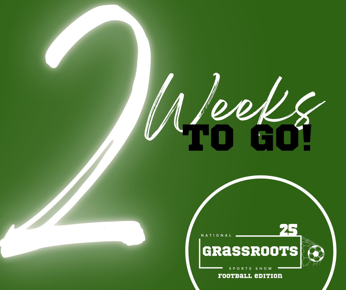 2 weeks left! Mike Phelan Coaching is heading to the National Grassroots Show to deliver coaching sessions that make a difference 💥

For tickets: app.fanbaseclub.com/Fan/Fixtures
Use code MP10 for 10% off

#MPCoaching #FootballCoach #grassrootsfootball