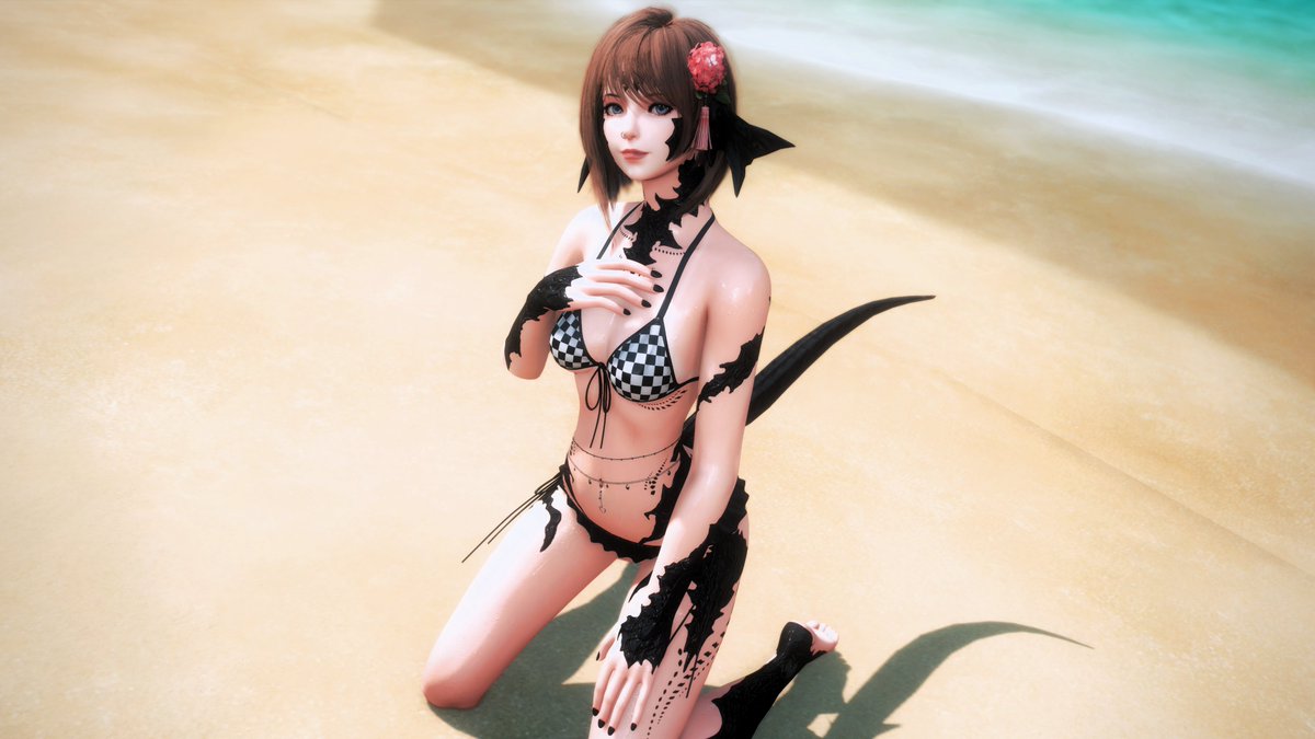 today its a tame swimsuit but i really like it