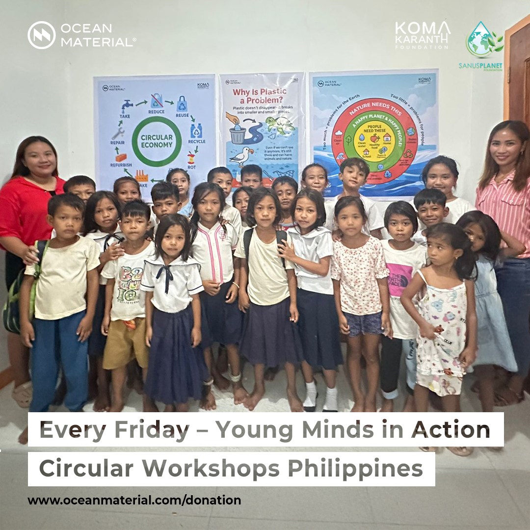 oceanmaterial's tweet image. Every Friday, something special happens in the Philippines. 🌿

Learning. Creating. Acting for a better future.

This non-profit project is powered by your generosity. A heartfelt thank you to all supporters! 💚

#CircularRoadshow #PositiveImpact #EducationForChange