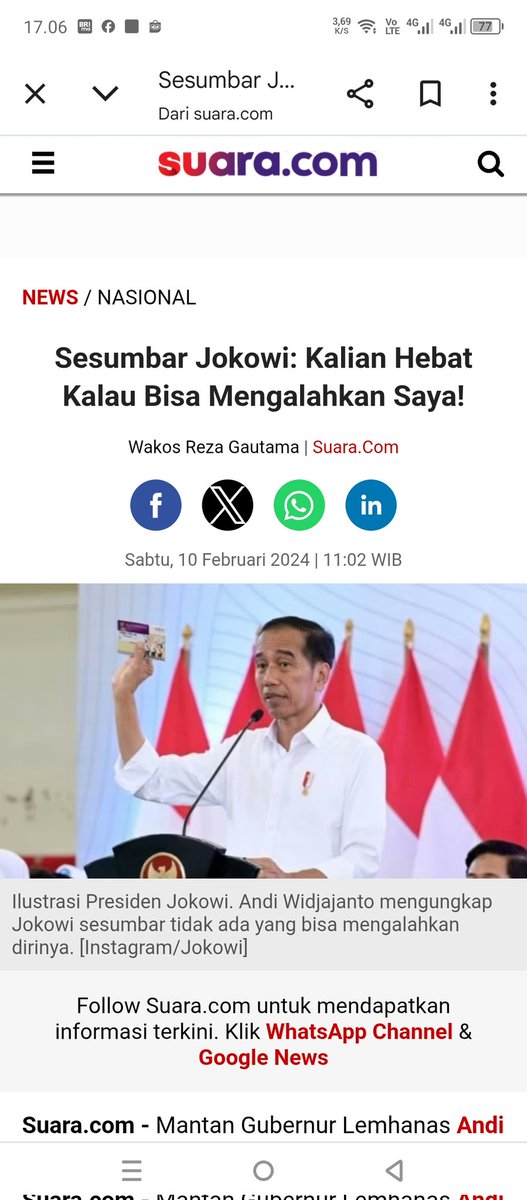 Kamu boleh lakukan apapun di dunia termasuk serakah tapi jangan pernah SOMBONG...
Semesta akan bertindak dan membungkam kesombonganmu....
Tuhan tidak suka...