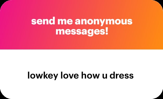 Thanks, I'm genuinely just insane