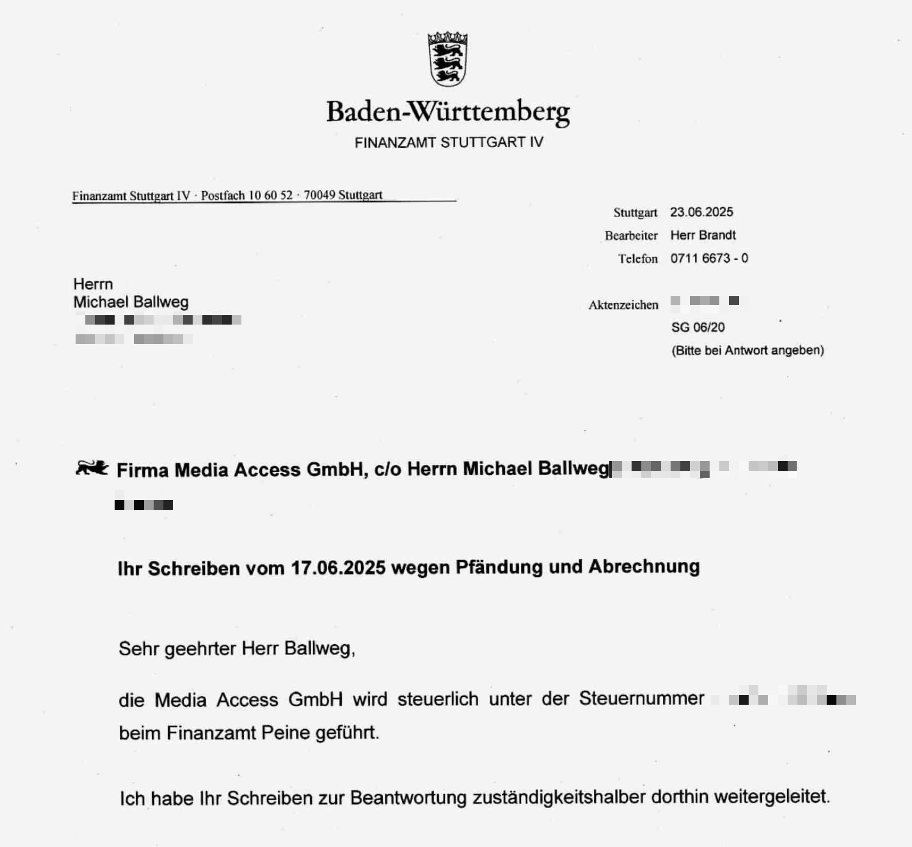 Maximale Verwirrung beim Finanzamt #Stuttgart?

Gestern vor Gericht: Steuerfahnder Marco Mayer erklä...