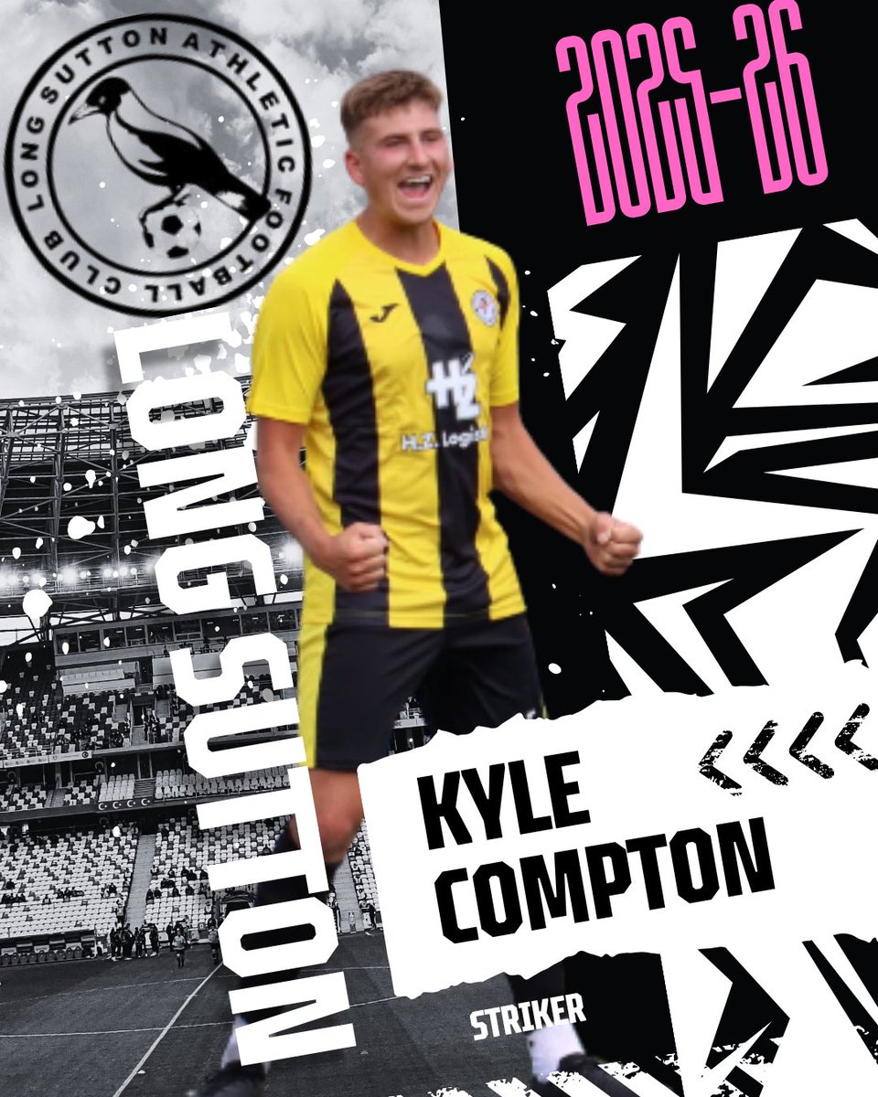 Long Sutton Athletic FC (@lsafc84) on Twitter photo ⚫⚪NEW SIGNINGS⚪⚫
Let's do another... And this one's MASSIVE!
We're delighted <a href="/KyleCompton101/">Kyle Compton</a> has chosen to join the #Magpies for the coming season.
Kyle is a proven goalscorer, scoring plenty over the past few seasons at step 6, a major coup for our club!
<a href="/spaldingsport/">Spaldingsport</a> ⚫⚪NEW SIGNINGS⚪⚫
Let's do another... And this one's MASSIVE!
We're delighted <a href="/KyleCompton101/">Kyle Compton</a> has chosen to join the #Magpies for the coming season.
Kyle is a proven goalscorer, scoring plenty over the past few seasons at step 6, a major coup for our club!
<a href="/spaldingsport/">Spaldingsport</a>