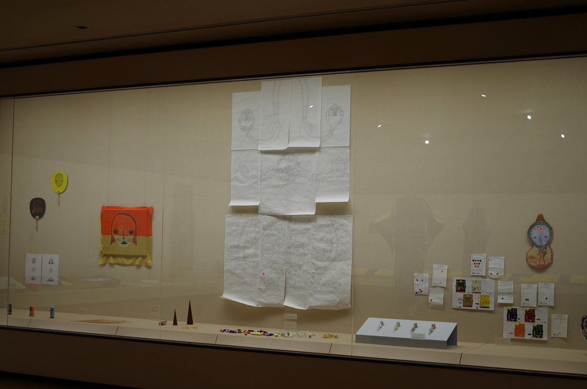 「加藤泉×千總：絵と着物」展見た（千總ギャラリー）