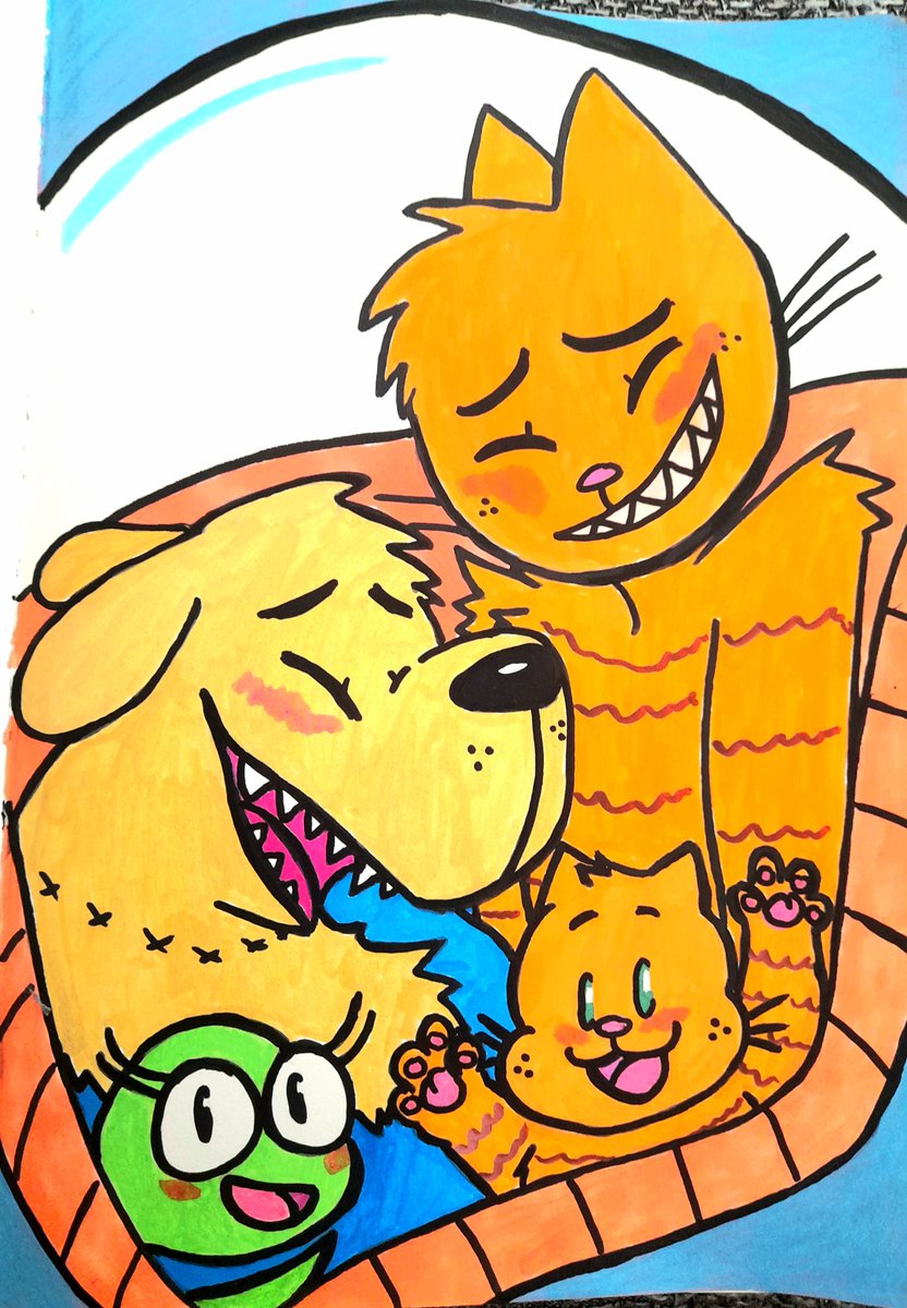 FlavourAmy's tweet image. THANK YOU ALL!!! 💕💕💕
Starting this year I had 3 followers,  and now its 1k!!! 🎉🎉🎉

I still cant believe all the love I get from you! It helps me through a tough time and I am very thankfull for that! 😭💕💕

Here a family picture of the sweetest family there is!

#dogman