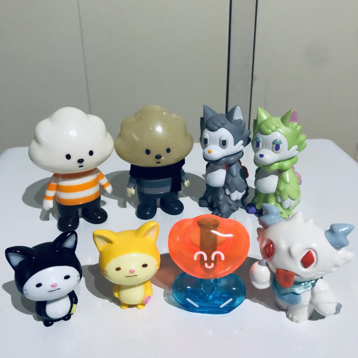 デザフェス戦利品⋆*✩⑅◡̈⃝*
全部可愛い♡散財だけど満足♪̊̈♪̆̈
#デザインフェスタ61 
#はらへりねこ
#ロドリゲス 
#バーナード
#おおかみくん
#ホワイトクラウド
#グレークラウド
#BOBRAY