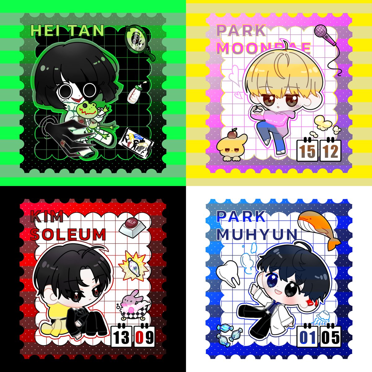 ม่ายติดซีเอแต่ไว้เจอกันงานอื่นน้ะ—-
ส่วนใหญ่แฟนอาร์ตนิยายเกา
เว้นอันแรกจากแปลจีนที่ว่าจะไปแจกงานนส.สำหรับคนอ่าน
เรื่อง  น้องเฮยต้านจาก  ราชาอสูร👀✨