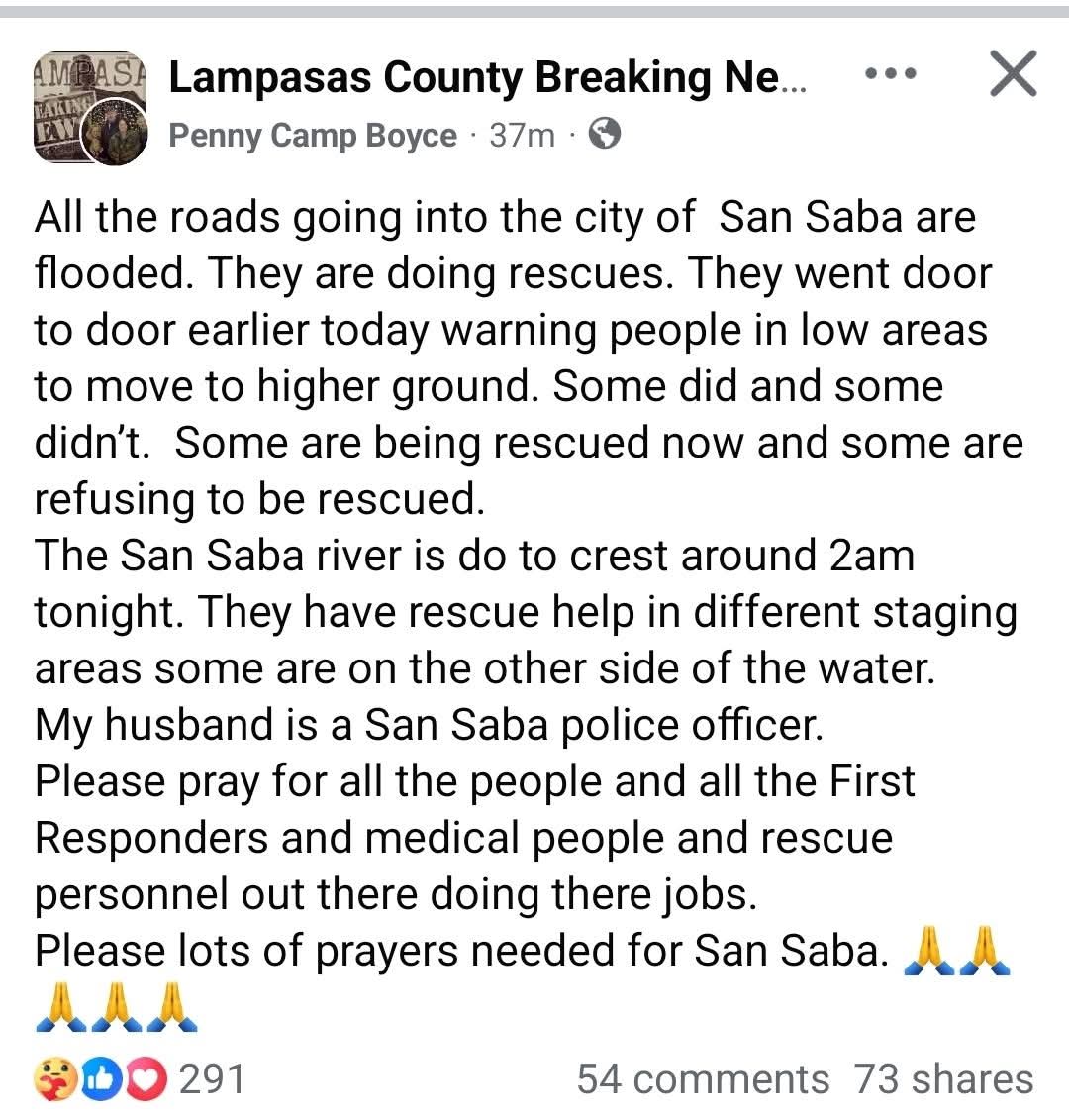 joqween's tweet image. If You Pray Please Pray for Texas. We have lost so many due to flooding π
The town mentioned below is 50 miles from me. We are safe.
Lots of children lost at a Summer Camp π ππππππππ