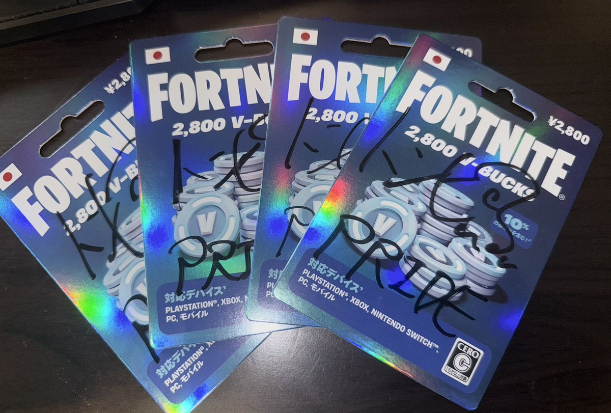 トンピ?🦅ゲームキャスター (@tonpiava) on Twitter photo 【PRIDE2025 SPLIT-2】
GRAND FINAL IN TOKYO🗼
開催記念プレゼント企画🎁
<a href="/tonpiava/">トンピ?🦅ゲームキャスター</a> をフォロー&
この投稿をリポストで『4』名様に
2800V-BUKCSが当たります!
リプライに好きな武器下さい。
#PRIDE2025 #Fortnite
7/6(日)生放送:youtube.com/live/GOqLxEkdP… 【PRIDE2025 SPLIT-2】
GRAND FINAL IN TOKYO🗼
開催記念プレゼント企画🎁
<a href="/tonpiava/">トンピ?🦅ゲームキャスター</a> をフォロー&
この投稿をリポストで『4』名様に
2800V-BUKCSが当たります!
リプライに好きな武器下さい。
#PRIDE2025 #Fortnite
7/6(日)生放送:youtube.com/live/GOqLxEkdP…