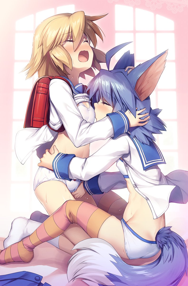 サモンナイト2より
ユエル×ミニスの制服コス百合