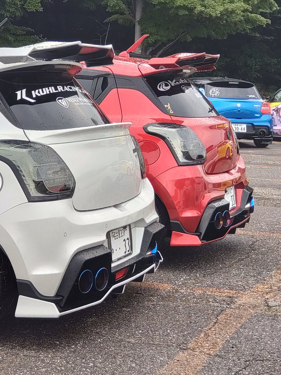 Key_zc33s's tweet photo. ASMで初めてクールレーシング車で並べられた⤴️
めっちゃカッコいい！！
しかもボンネットにグラインダー入り😆
話しかけられてよかったわ💦
ありがとうございました😄
#ASM2025 
#クールレーシング https://t.co/0XhWeWXmSj